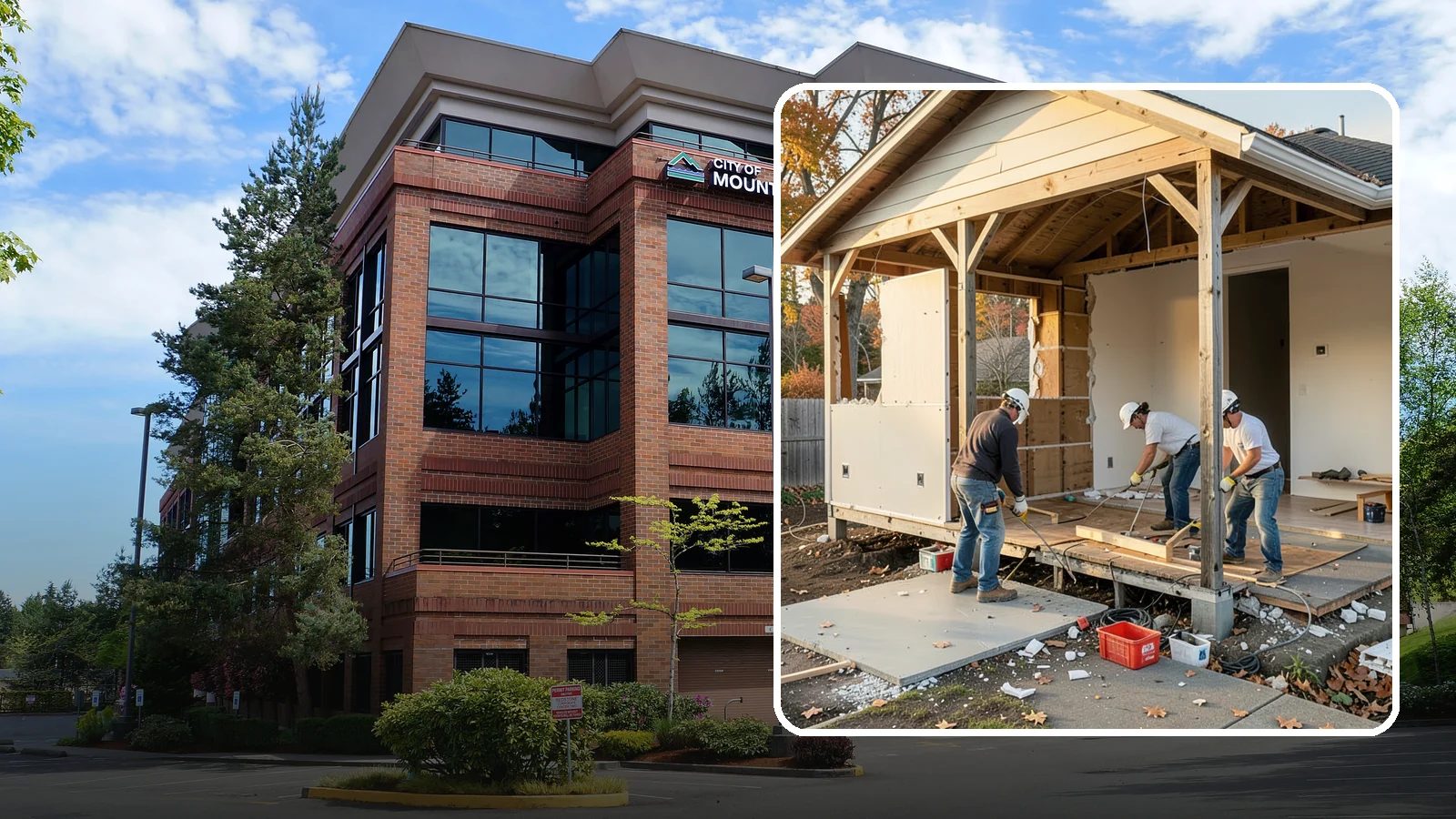 Interior Demolition in Mountlake Terrace, Snohomish County, WA - Careful, controlled removal of interior finishes and structures to prepare a space for remodeling.