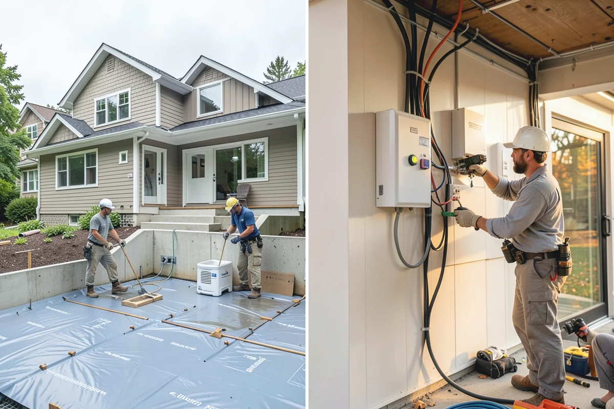 Interior Demolition in Redmond, King County, WA - Mark utilities and structural elements