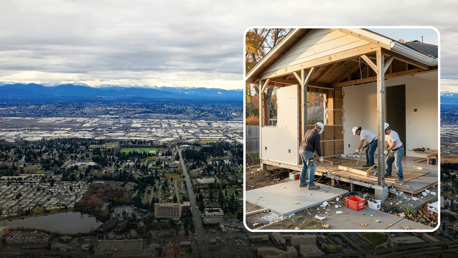 Interior Demolition in SeaTac, King County, WA - Careful, controlled removal of interior finishes and structures to prepare a space for remodeling.