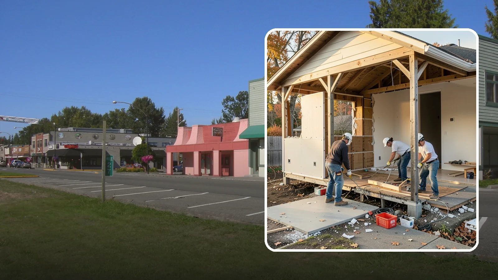 Interior Demolition in Snoqualmie, King County, WA - Careful, controlled removal of interior finishes and structures to prepare a space for remodeling.