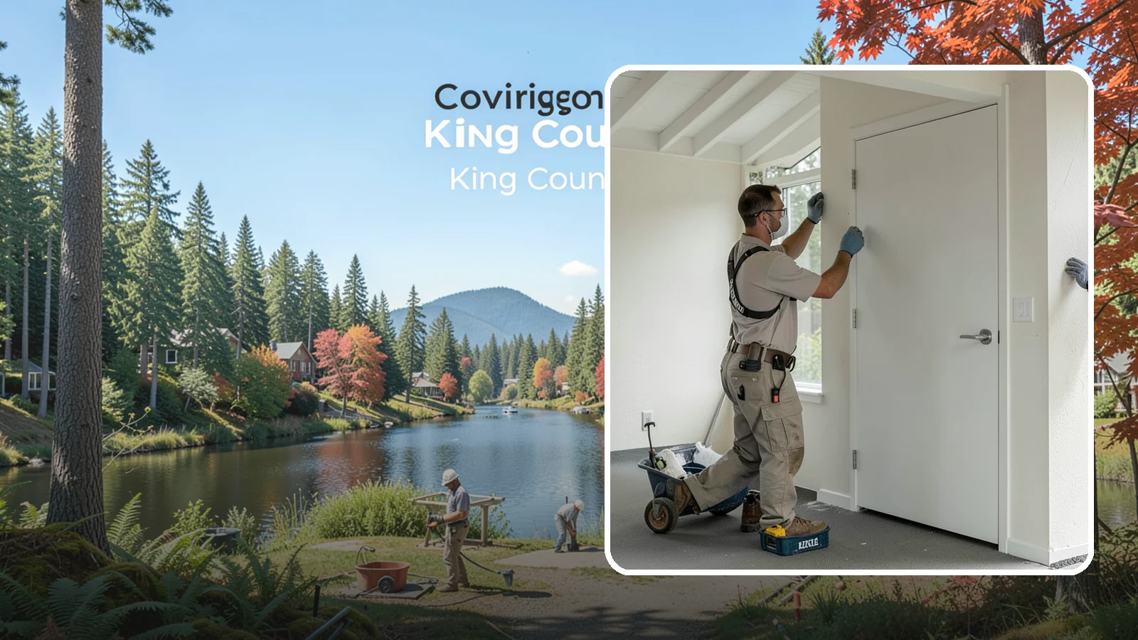 Interior Door Installation in Covington, King County, WA - Interior doors installed cleanly for privacy, sound control, and a polished finished look throughout your home.