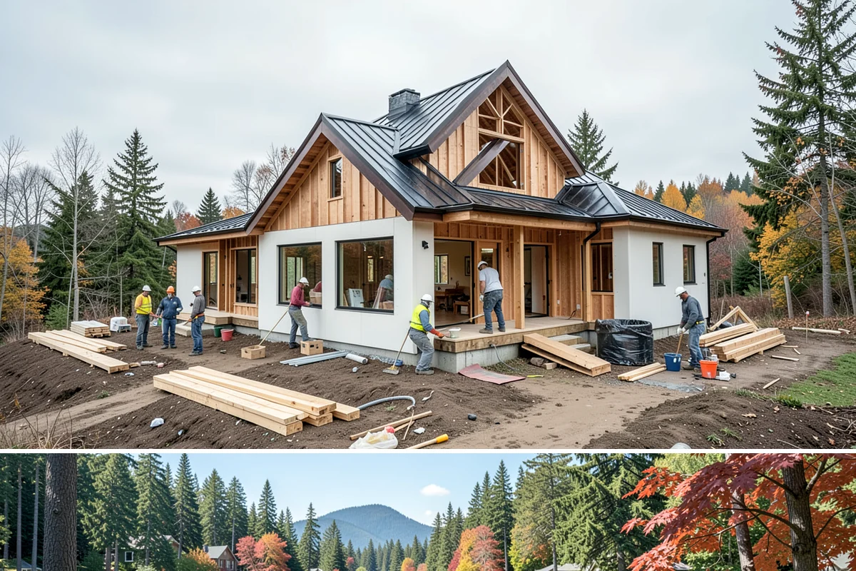 Interior Door Installation in Covington, King County, WA - Interior door work is unaffected by weather and can be scheduled comfortably any time of year.