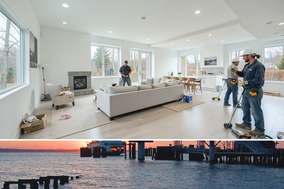 Interior Door Installation in Edmonds, Snohomish County, WA - Interior door work is unaffected by weather and can be scheduled comfortably any time of year.