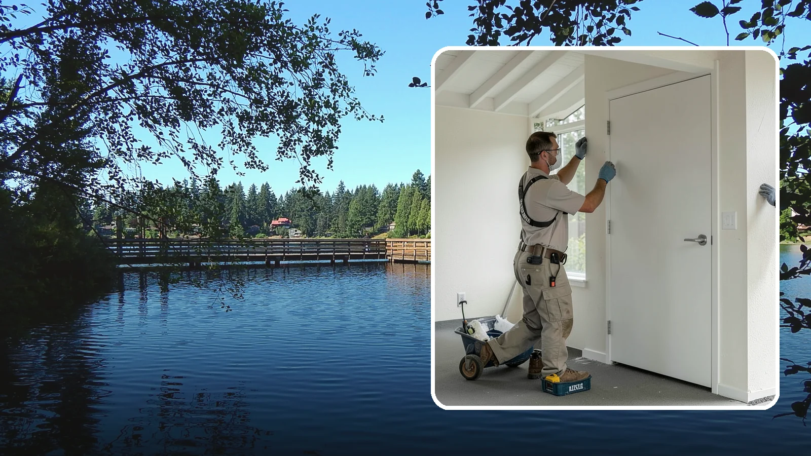 Interior Door Installation in Federal Way, King County, WA - Interior doors installed cleanly for privacy, sound control, and a polished finished look throughout your home.