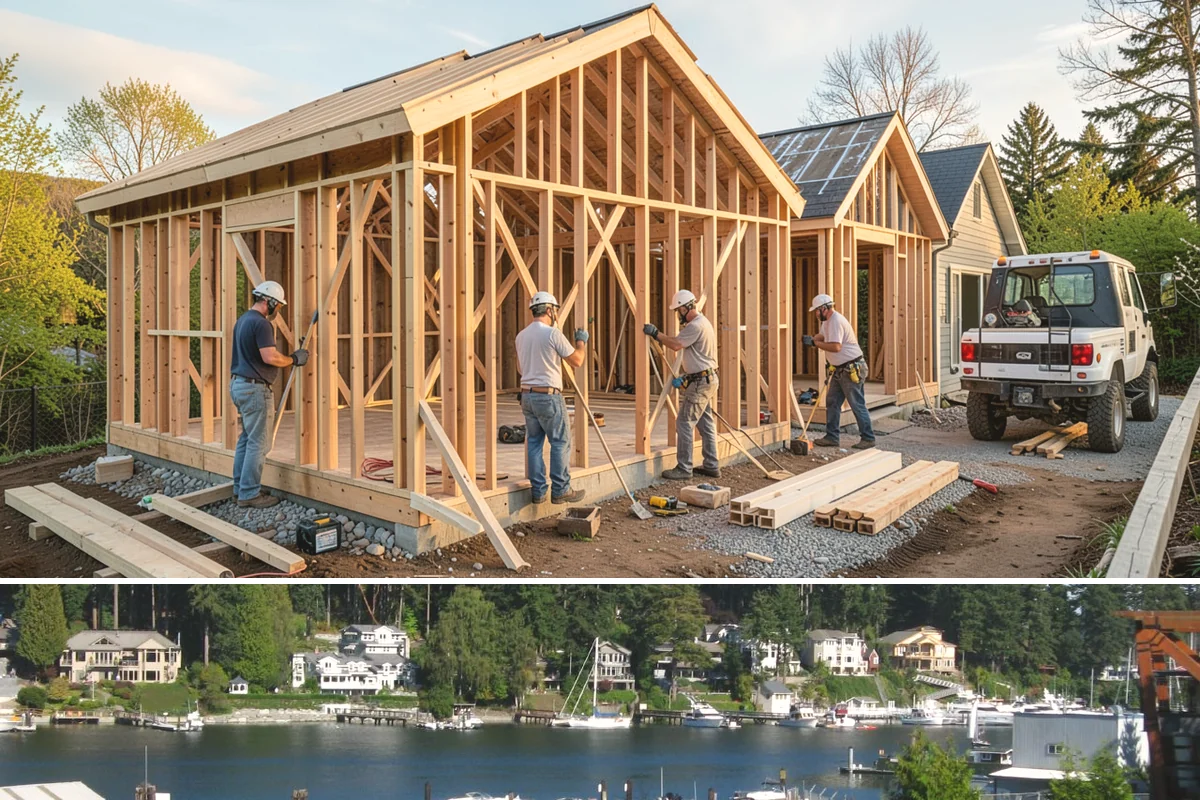 Interior Door Installation in Gig Harbor, Pierce County, WA - Interior door work is unaffected by weather and can be scheduled comfortably any time of year.