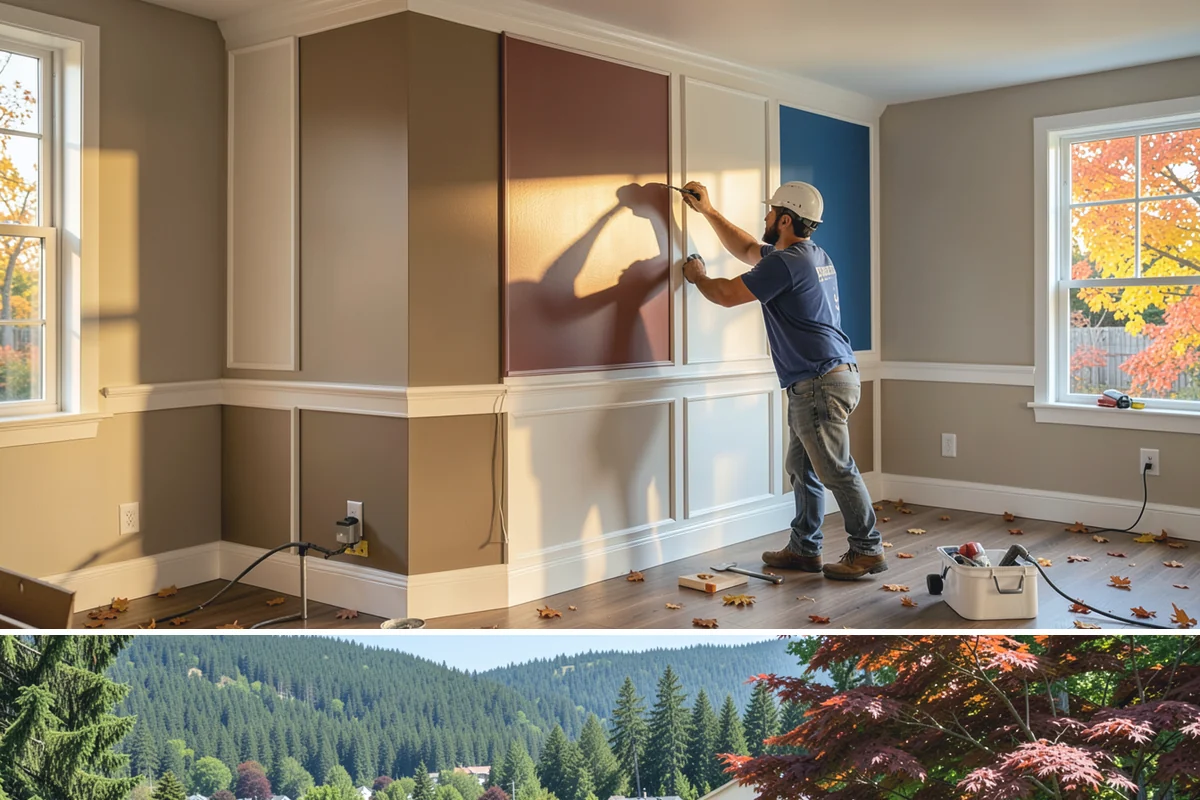 Interior Door Installation in Index, Snohomish County, WA - Interior door work is unaffected by weather and can be scheduled comfortably any time of year.
