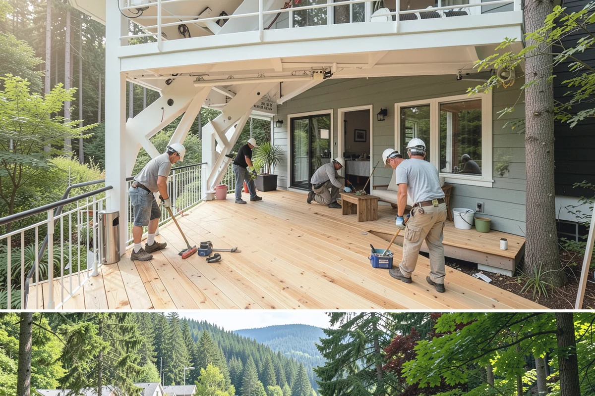 Interior Door Installation in Lake Forest Park, King County, WA - Interior door work is unaffected by weather and can be scheduled comfortably any time of year.
