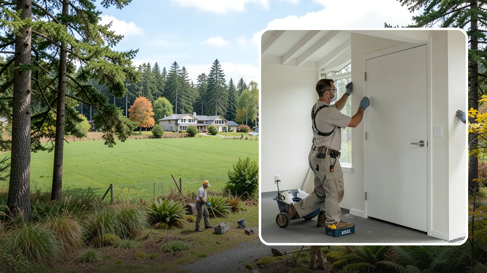 Interior Door Installation in Lyman, Skagit County, WA - Interior doors installed cleanly for privacy, sound control, and a polished finished look throughout your home.