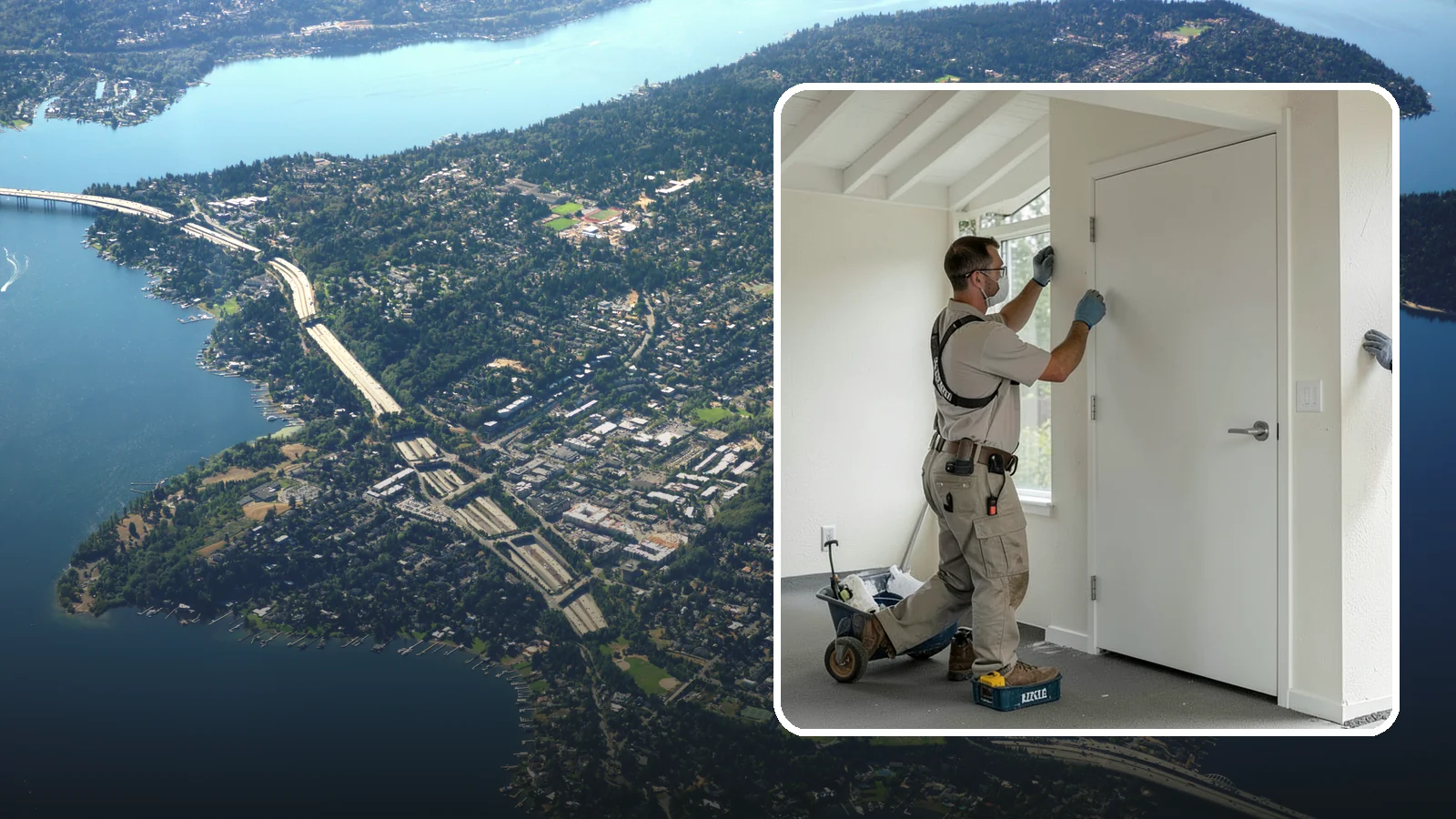 Interior Door Installation in Mercer Island, King County, WA - Interior doors installed cleanly for privacy, sound control, and a polished finished look throughout your home.