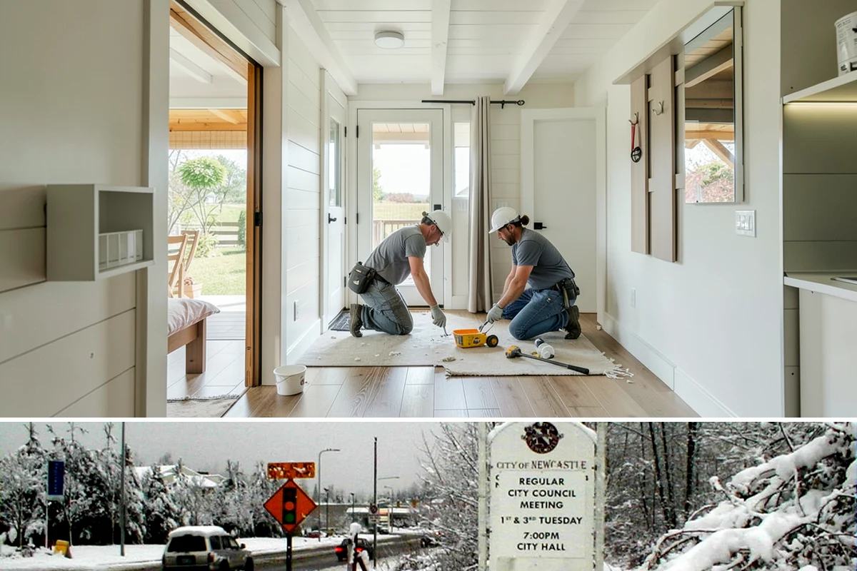 Interior Door Installation in Newcastle, King County, WA - Interior door work is unaffected by weather and can be scheduled comfortably any time of year.