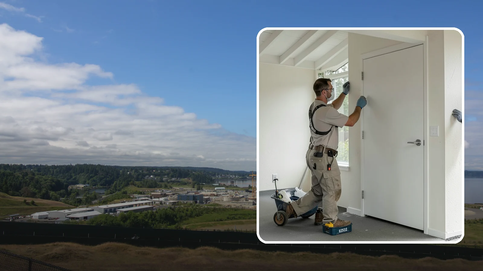 Interior Door Installation in University Place, Pierce County, WA - Interior doors installed cleanly for privacy, sound control, and a polished finished look throughout your home.