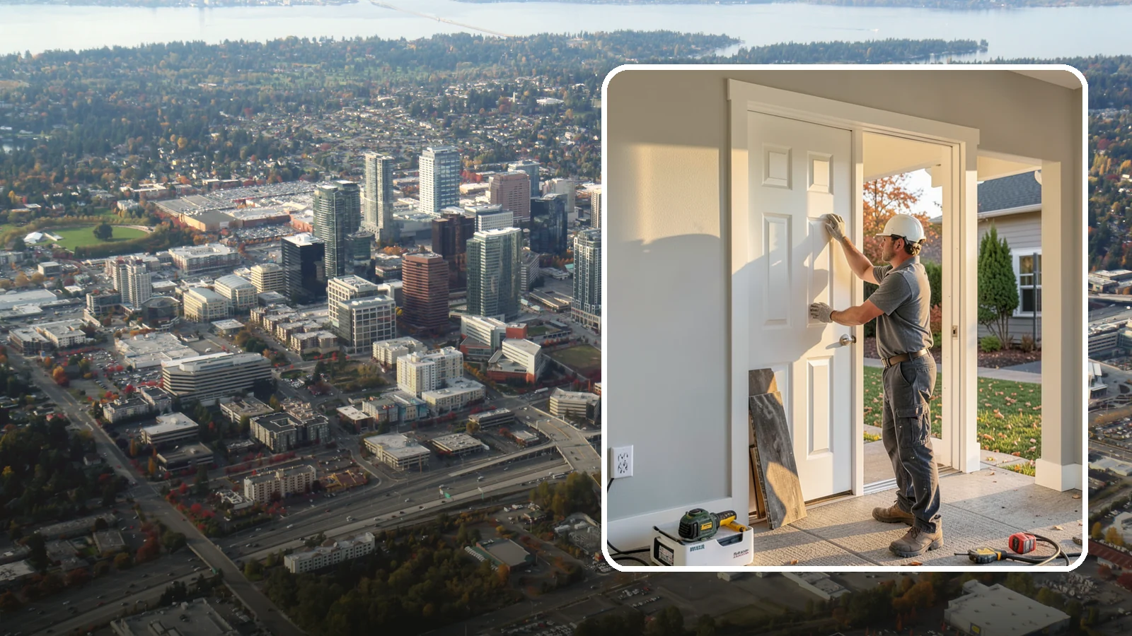 Interior Door Replacement in Bellevue, King County, WA - Swap dated or damaged interior doors for fresh units that operate smoothly and refresh every room.
