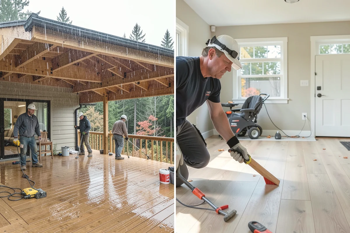 Interior Door Replacement in Burlington, Skagit County, WA - Remove existing doors and evaluate the condition of each jamb