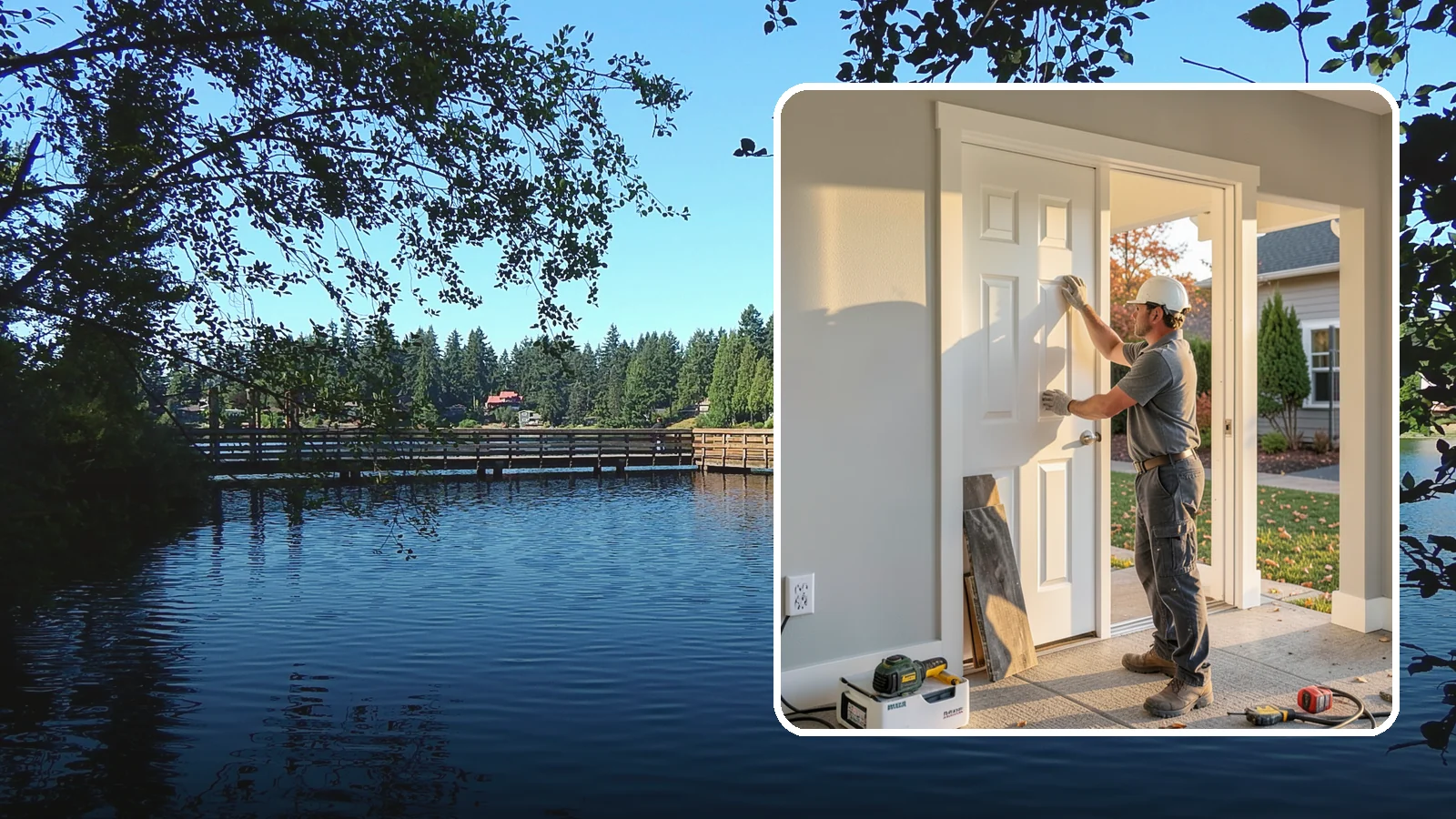 Interior Door Replacement in Federal Way, King County, WA - Swap dated or damaged interior doors for fresh units that operate smoothly and refresh every room.