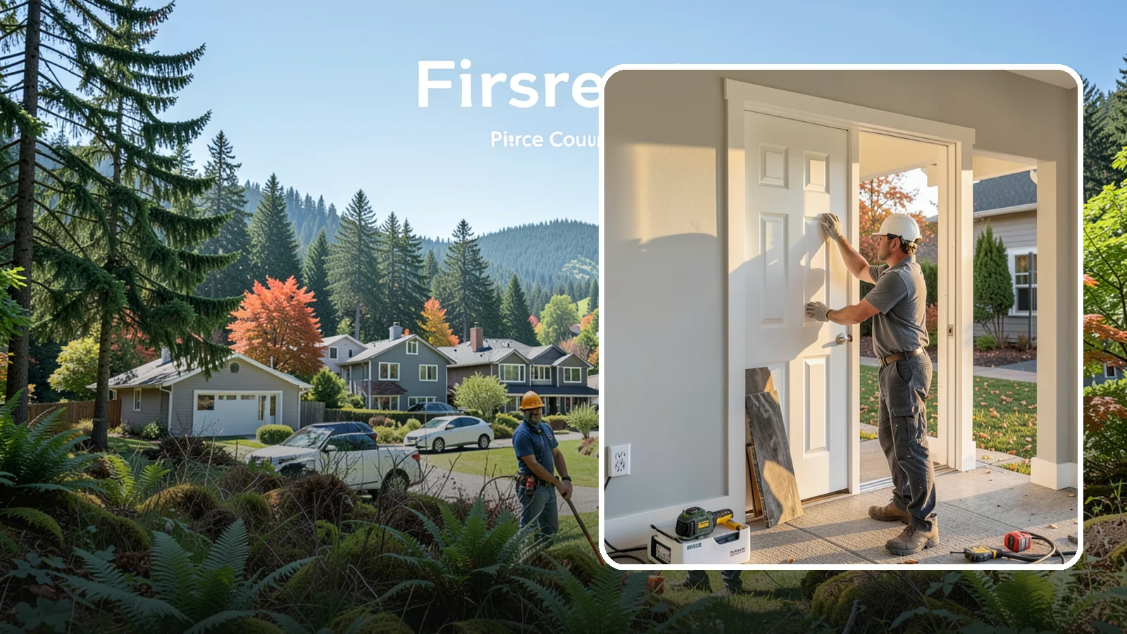 Interior Door Replacement in Fircrest, Pierce County, WA - Swap dated or damaged interior doors for fresh units that operate smoothly and refresh every room.