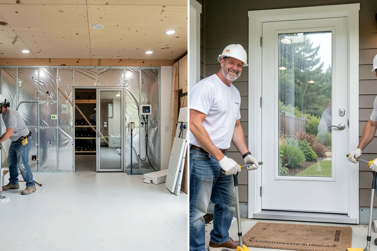 Interior Door Replacement in Hunts Point, King County, WA - Remove existing doors and evaluate the condition of each jamb