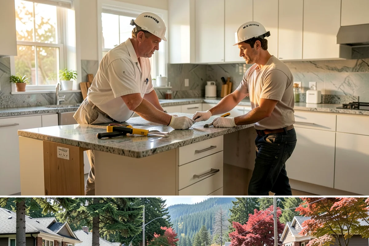 Interior Door Replacement in Hunts Point, King County, WA - This is an indoor project that fits any season without weather concerns.