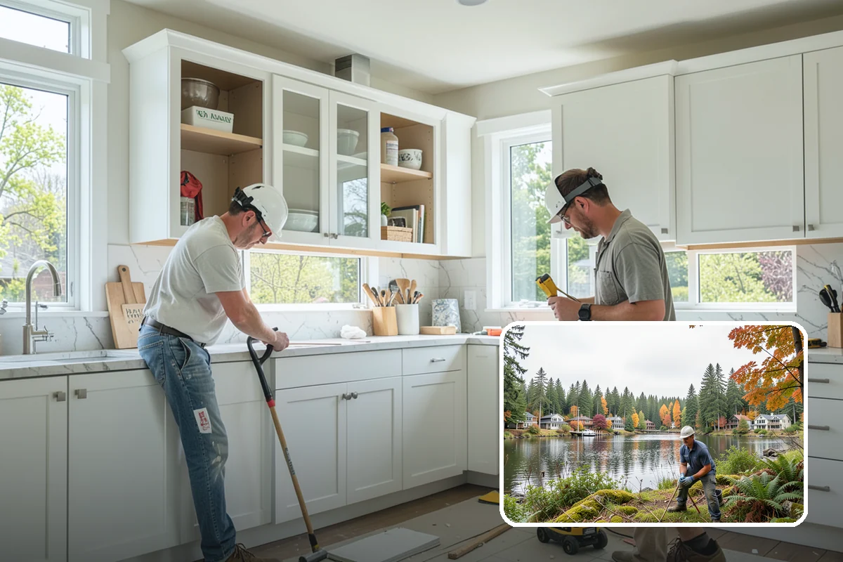 Interior Door Replacement in La Conner, Skagit County, WA - Instantly modernized look across the home