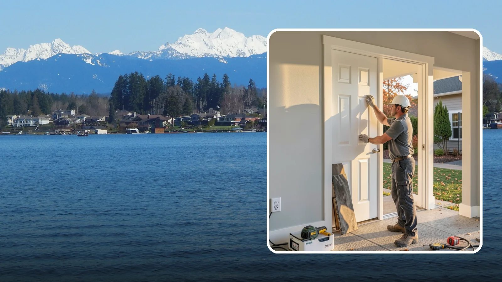 Interior Door Replacement in Lake Stevens, Snohomish County, WA - Swap dated or damaged interior doors for fresh units that operate smoothly and refresh every room.