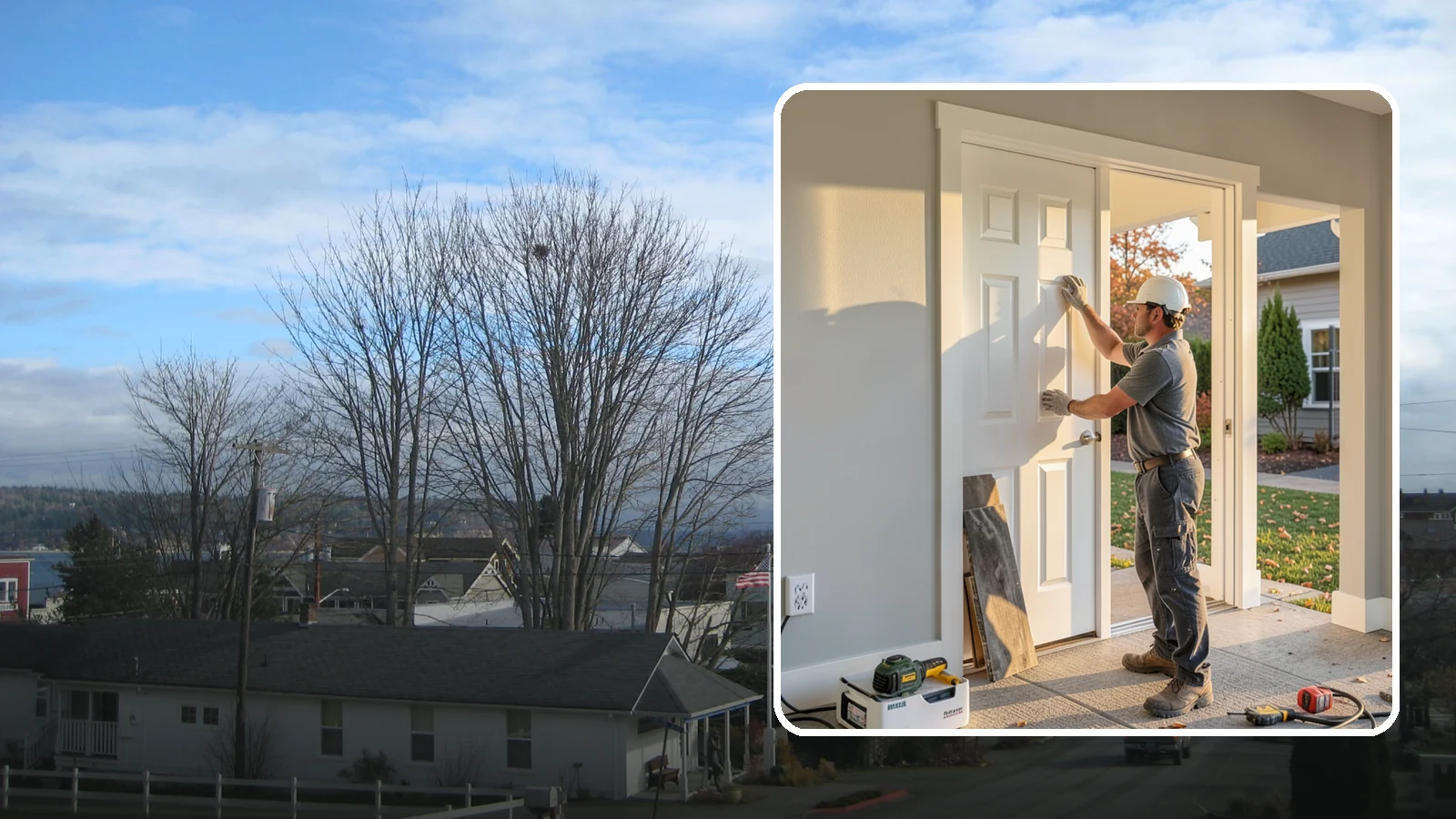 Interior Door Replacement in Langley, Island County, WA - Swap dated or damaged interior doors for fresh units that operate smoothly and refresh every room.