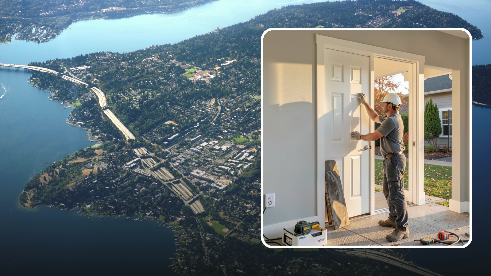 Interior Door Replacement in Mercer Island, King County, WA - Swap dated or damaged interior doors for fresh units that operate smoothly and refresh every room.