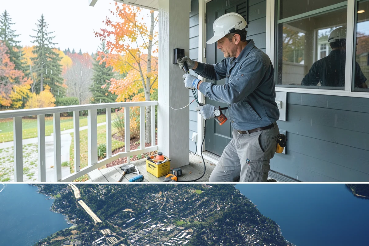 Interior Door Replacement in Mercer Island, King County, WA - This is an indoor project that fits any season without weather concerns.