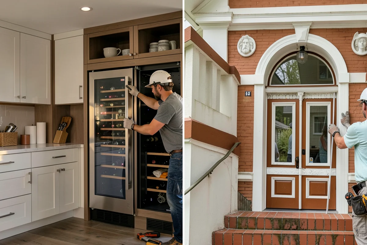 Interior Door Replacement in Pacific, King County, WA - Remove existing doors and evaluate the condition of each jamb