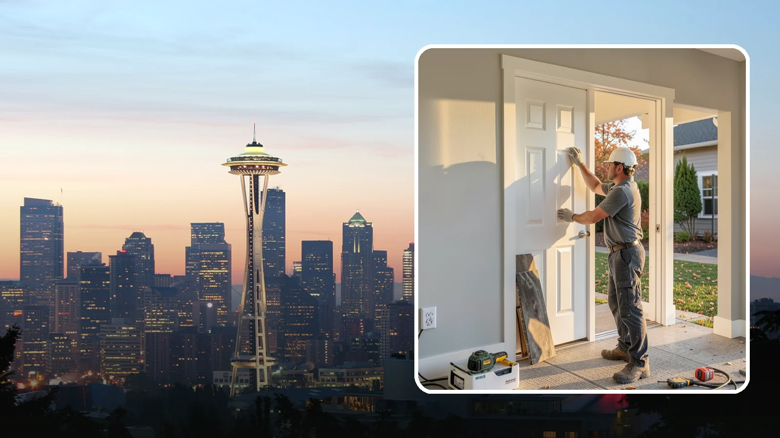 Interior Door Replacement in Seattle, King County, WA - Swap dated or damaged interior doors for fresh units that operate smoothly and refresh every room.