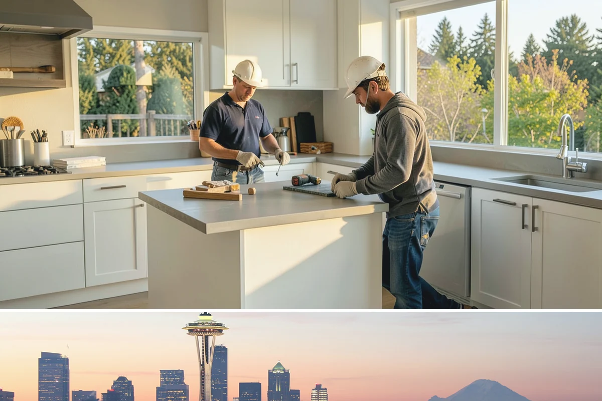 Interior Door Replacement in Seattle, King County, WA - This is an indoor project that fits any season without weather concerns.