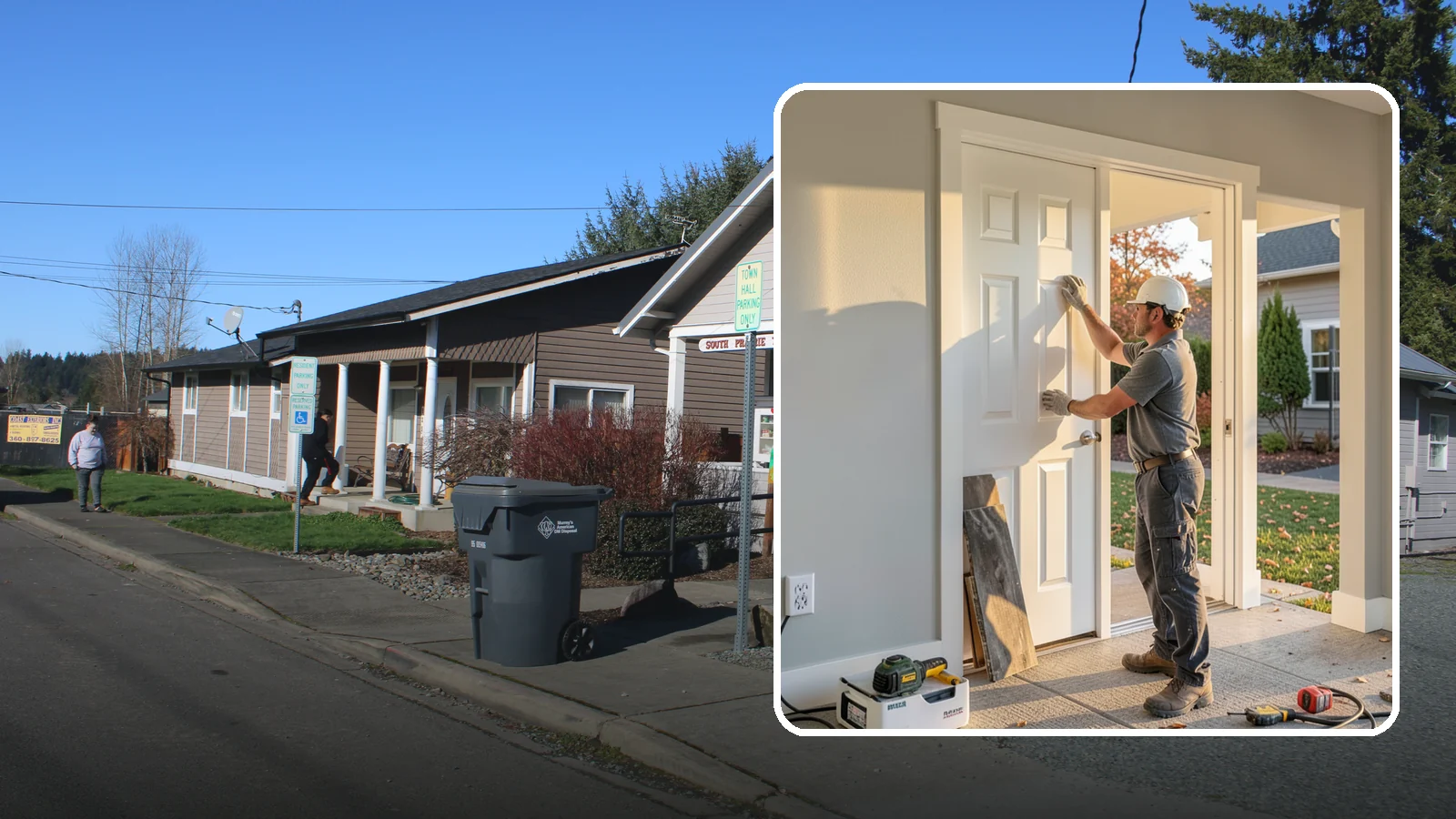 Interior Door Replacement in South Prairie, Pierce County, WA - Swap dated or damaged interior doors for fresh units that operate smoothly and refresh every room.