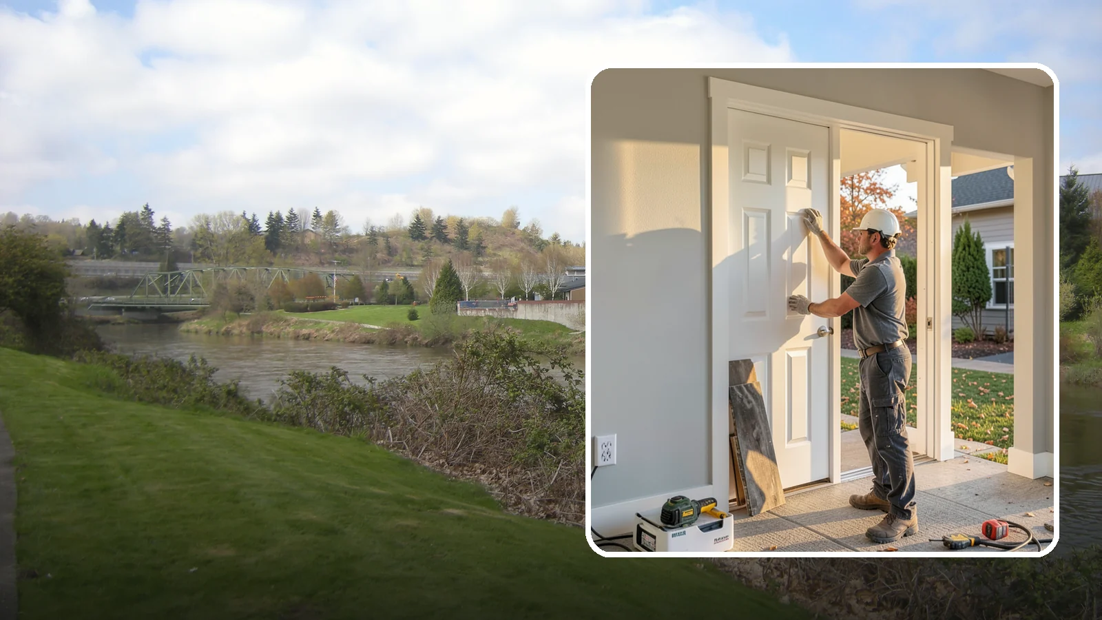 Interior Door Replacement in Tukwila, King County, WA - Swap dated or damaged interior doors for fresh units that operate smoothly and refresh every room.