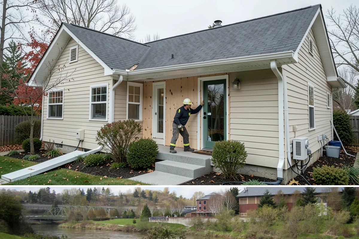 Interior Door Replacement in Tukwila, King County, WA - This is an indoor project that fits any season without weather concerns.