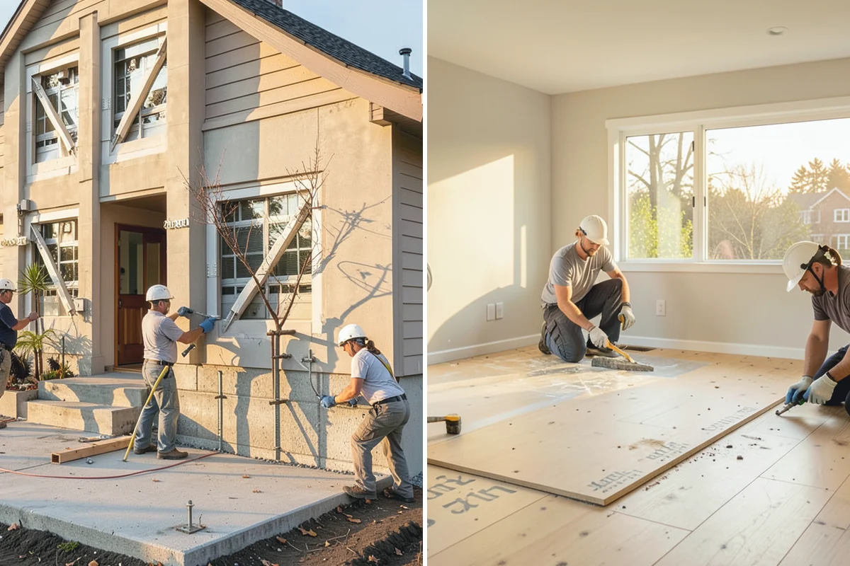 Interior Door Replacement in Woodinville, King County, WA - Remove existing doors and evaluate the condition of each jamb