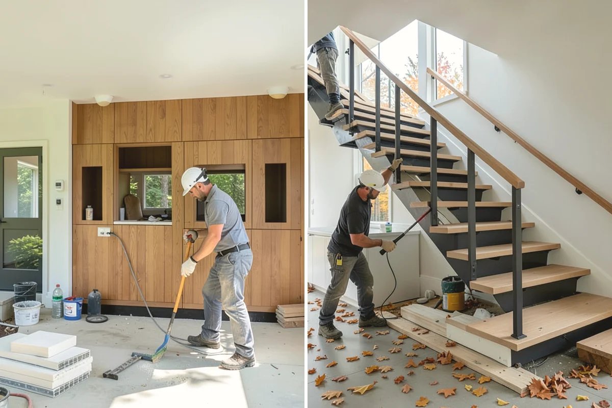 Interior Door Replacement in Yarrow Point, King County, WA - Remove existing doors and evaluate the condition of each jamb