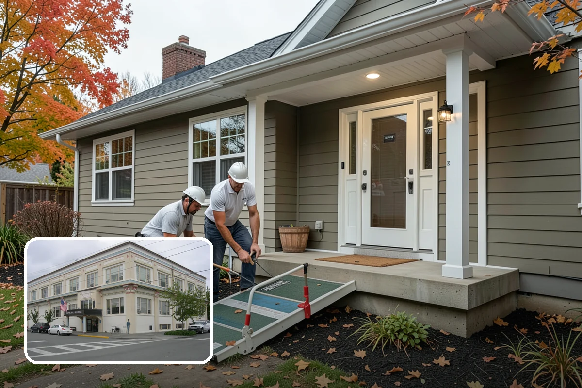 Interior Drainage System in Anacortes, Skagit County, WA - Captures water from walls and the floor-to-wall joint