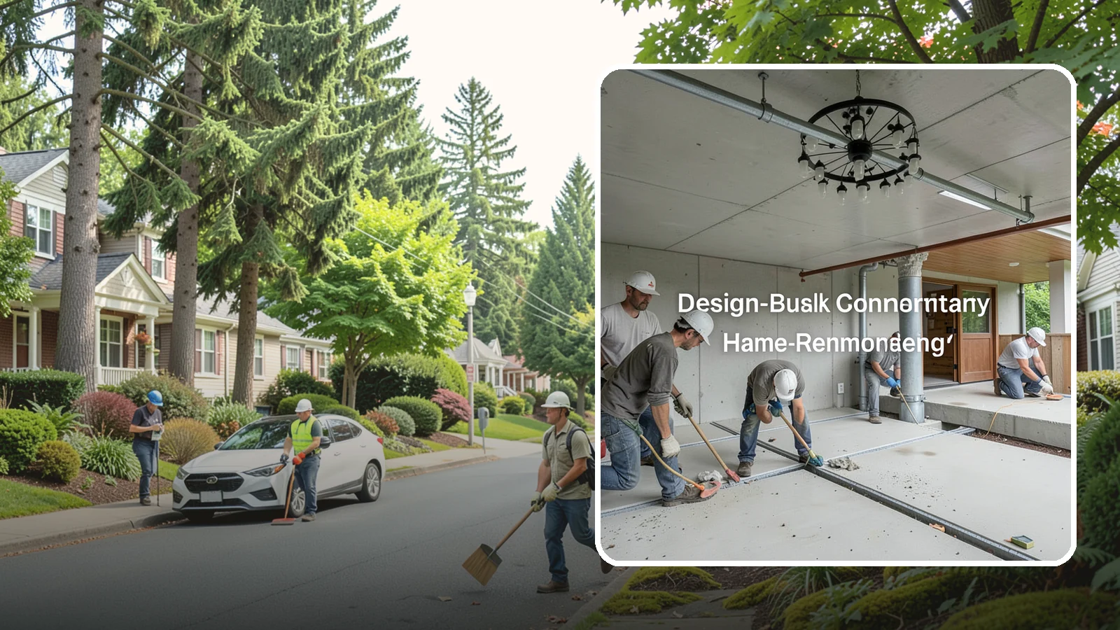 Interior Drainage System in Beaux Arts Village, King County, WA - Installing a subfloor drain channel and sump collection loop inside the basement to capture and remove water that gets in.