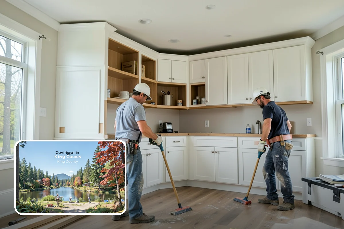 Interior Drainage System in Covington, King County, WA - Captures water from walls and the floor-to-wall joint