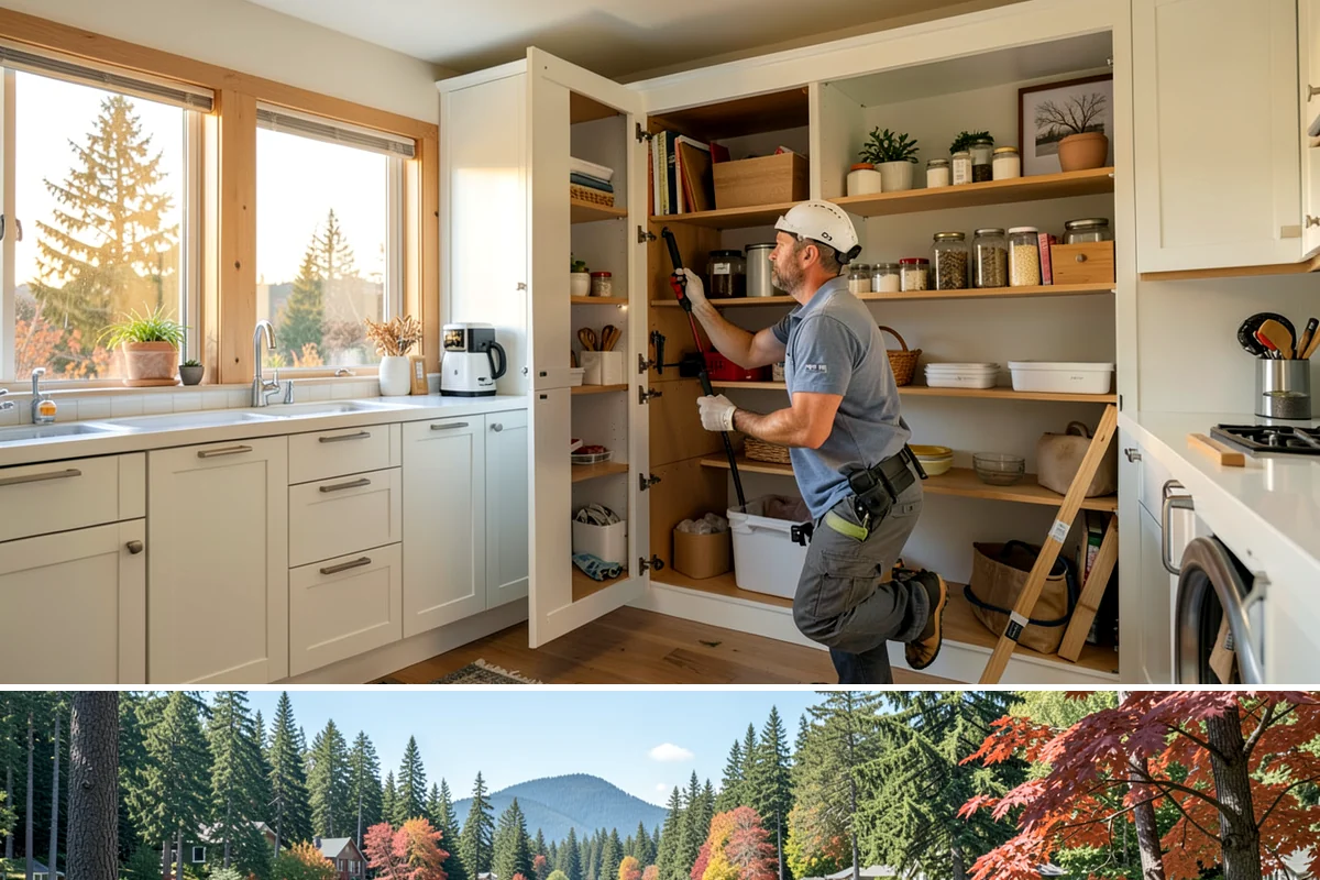 Interior Drainage System in Covington, King County, WA - Interior drainage can be installed in any weather, making winter, when leaks reveal themselves, a practical time to act.