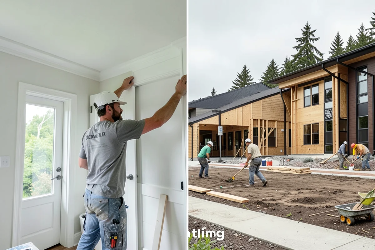 Interior Drainage System in Fircrest, Pierce County, WA - Map water entry and mark the drain path around the perimeter
