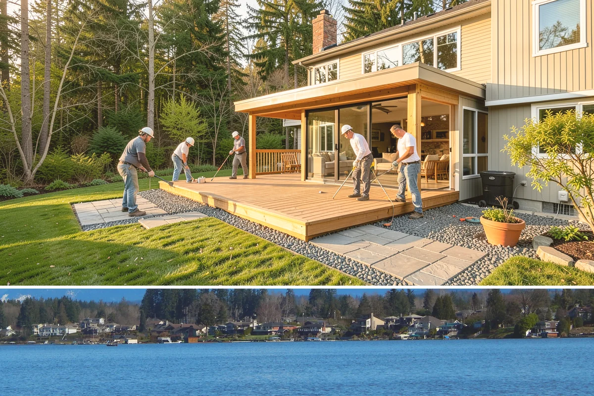 Interior Drainage System in Lake Stevens, Snohomish County, WA - Interior drainage can be installed in any weather, making winter, when leaks reveal themselves, a practical time to act.