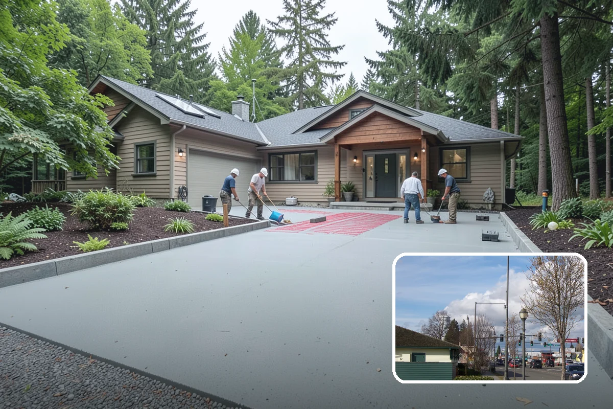 Interior Drainage System in Marysville, Snohomish County, WA - Captures water from walls and the floor-to-wall joint