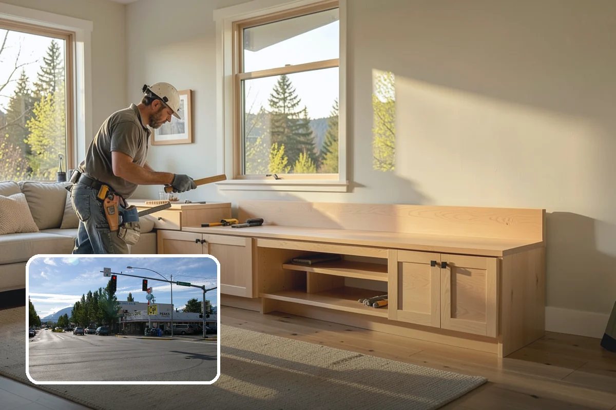 Interior Drainage System in North Bend, King County, WA - Captures water from walls and the floor-to-wall joint