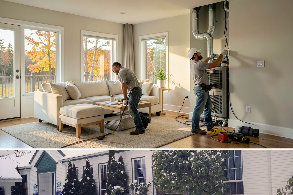Interior Drainage System in Pacific, King County, WA - Interior drainage can be installed in any weather, making winter, when leaks reveal themselves, a practical time to act.
