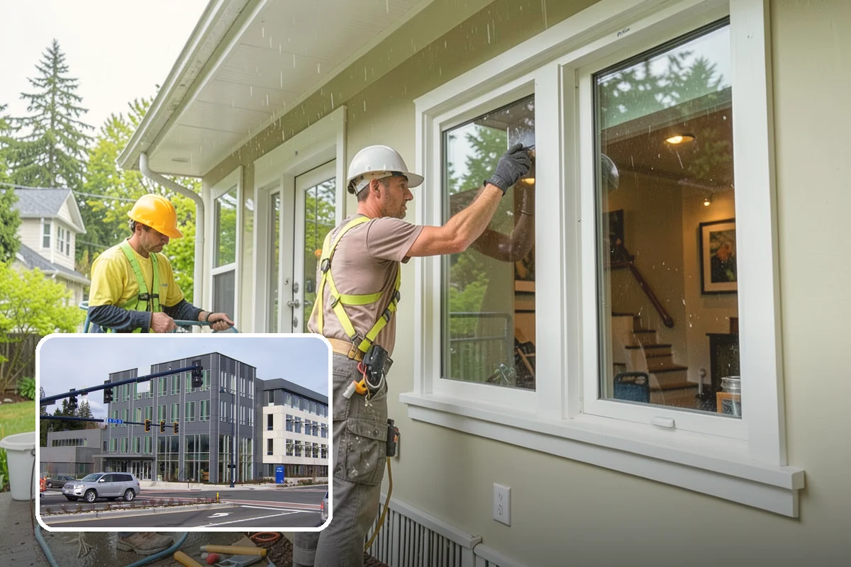 Interior Drainage System in Shoreline, King County, WA - Captures water from walls and the floor-to-wall joint