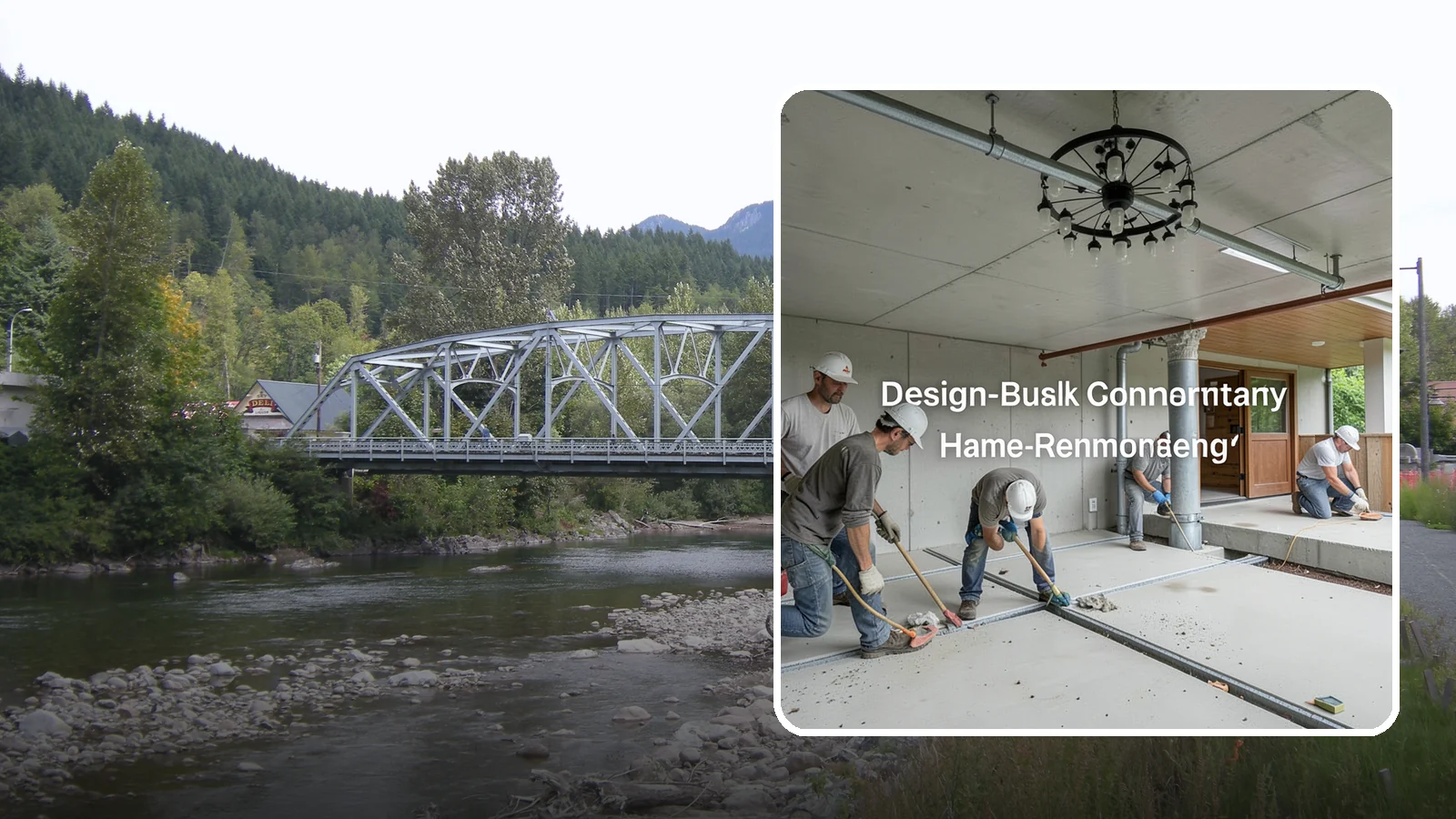 Interior Drainage System in Skykomish, King County, WA - Installing a subfloor drain channel and sump collection loop inside the basement to capture and remove water that gets in.