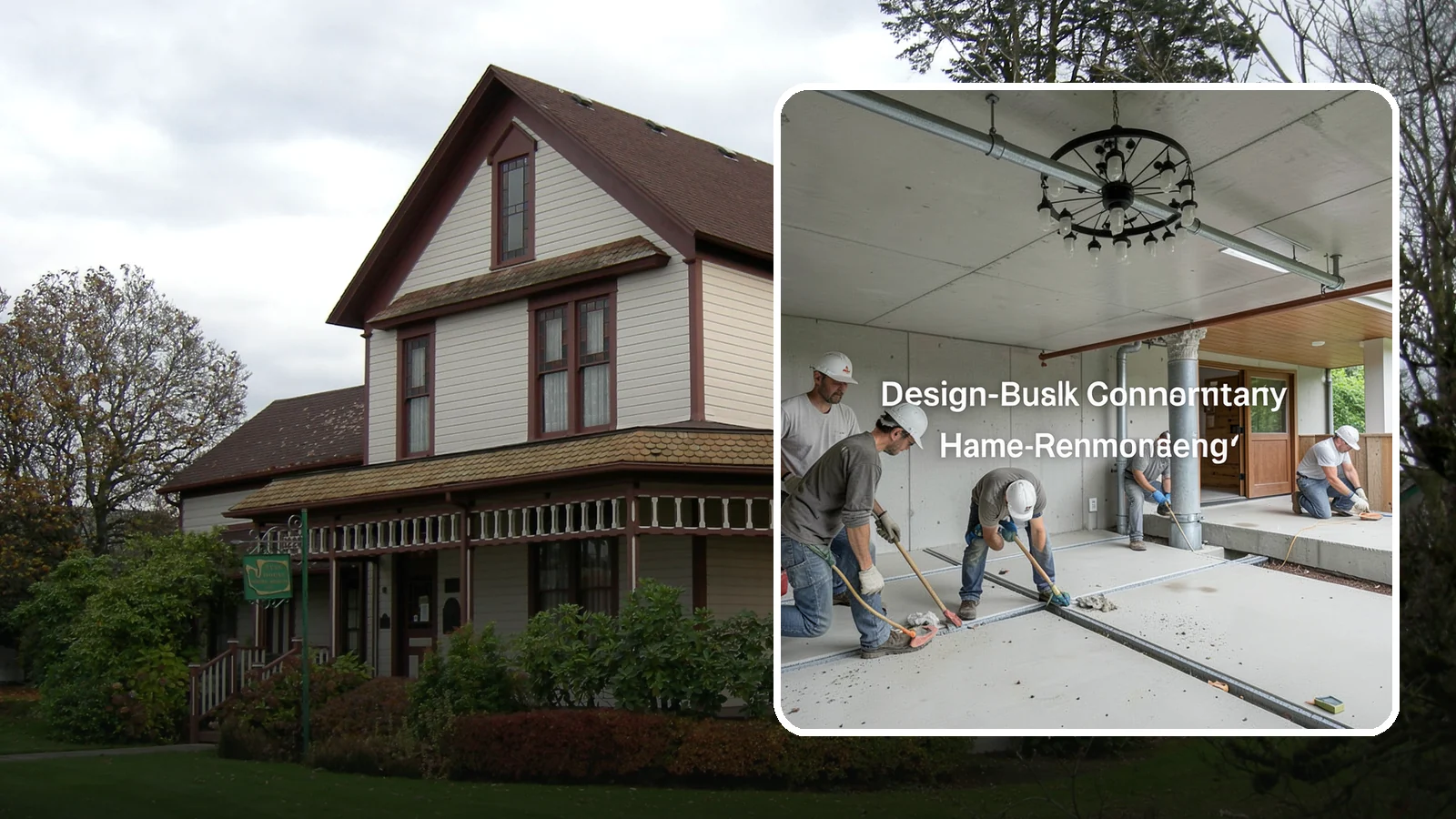 Interior Drainage System in Sumner, Pierce County, WA - Installing a subfloor drain channel and sump collection loop inside the basement to capture and remove water that gets in.