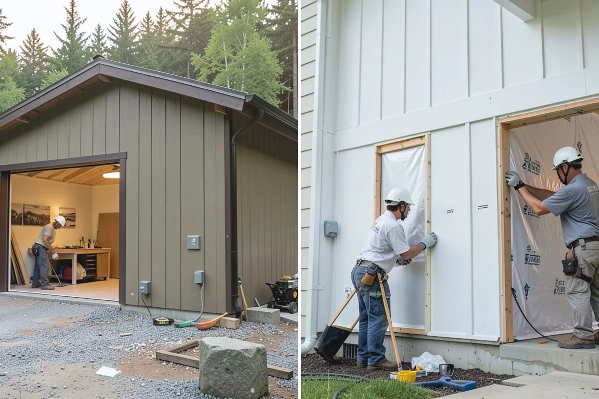 Interior Drainage System in Wilkeson, Pierce County, WA - Map water entry and mark the drain path around the perimeter
