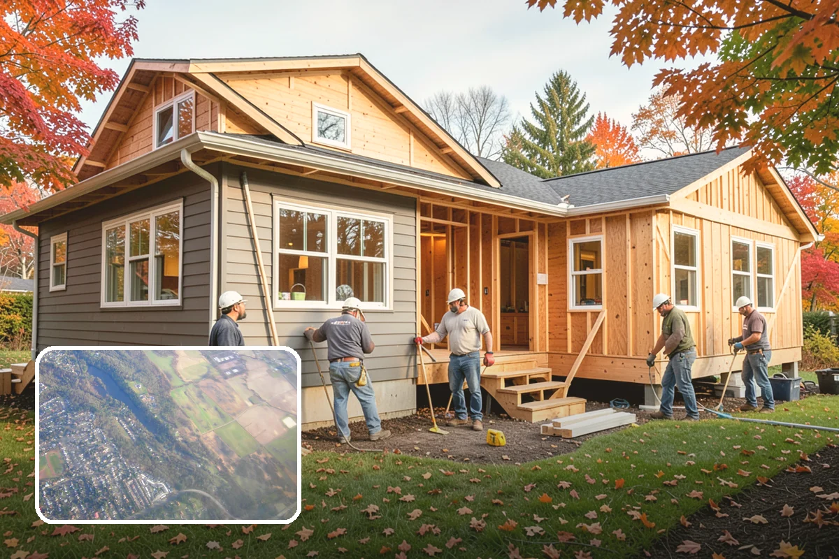 Interior Framing in Algona, King County, WA - Rooms and closets laid out precisely to your plan