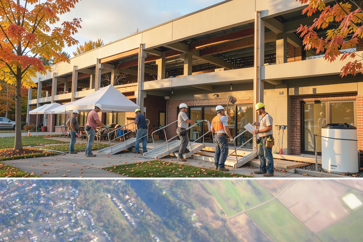 Interior Framing in Algona, King County, WA - Interior framing runs comfortably year-round since the work stays inside the weather envelope regardless of Puget Sound...
