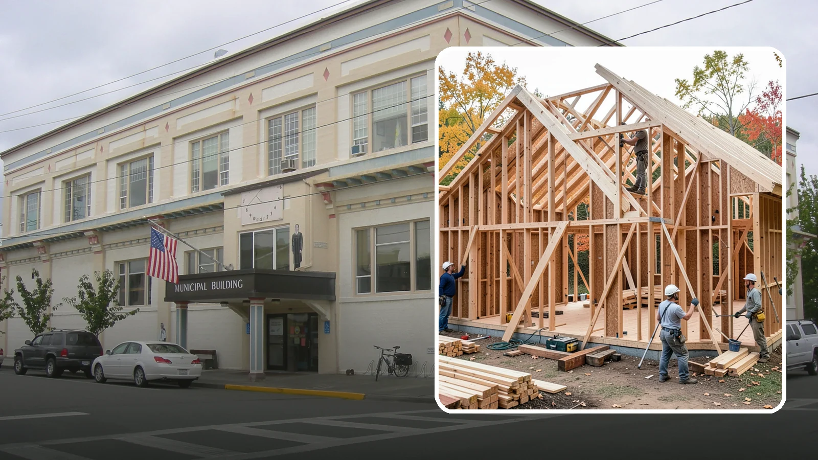 Interior Framing in Anacortes, Skagit County, WA - We frame interior partition walls to lay out rooms, closets, and openings exactly as your remodel plans call for.
